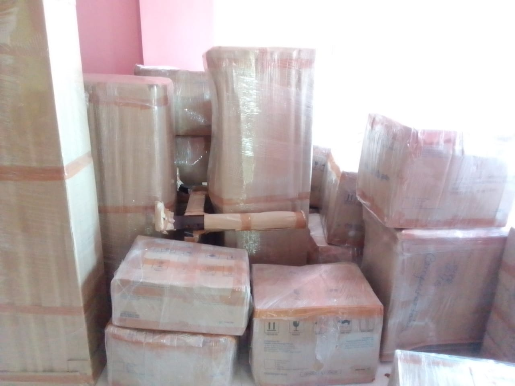 Multi-Layer Cardboard Box Wrapping